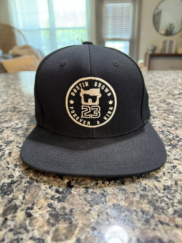 Los Angeles Kings Hat Snapback Dustin Brown Night Forever A King Mitchell & Ness