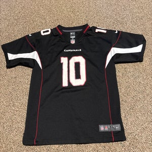 Black Used Youth XL Cardinals Nike Jersey