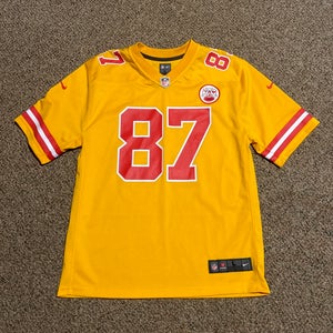 Yellow New Youth Large Chiefs Nike Jersey
