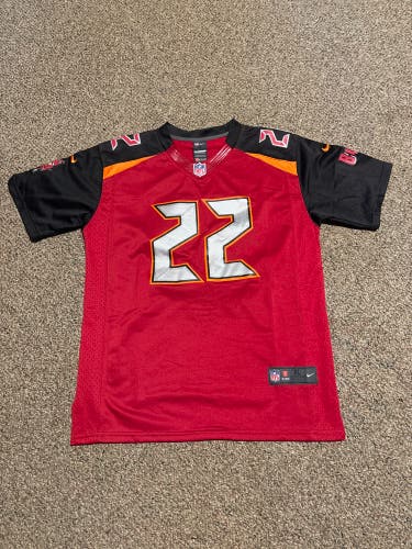 Red New Youth XL Buccaneers Nike Jersey