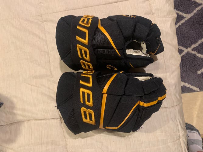 Used  Bauer 14" Pro Stock Vapor Pro Team Gloves