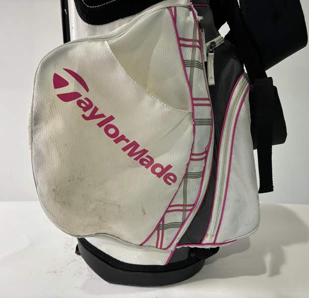 TaylorMade TM Corza Stand Bagピンク×ホワイト TaylorMade TM Corza