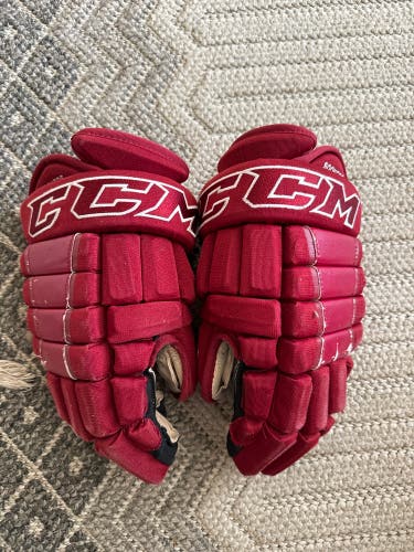 Used  CCM 15" Pro Stock Pro Model Gloves
