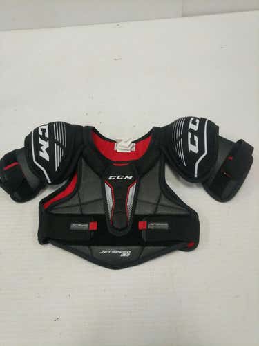 Used Ccm Jetspeed Le Lg Hockey Shoulder Pads