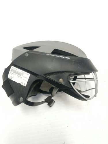 Used Cascade Lx Gray Bk Md Lacrosse Helmets