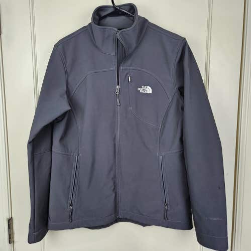 The North Face WindWall Softshell Jacket Womens Size: L Full Zip Gray