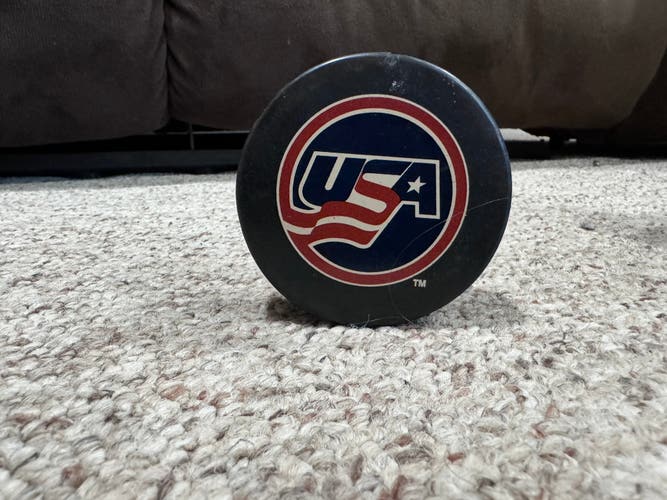 USA Hockey Puck