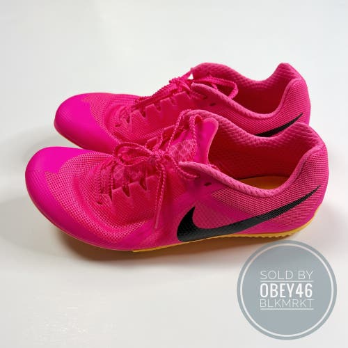 New Nike Zoom Rival Multi Pink Track & Field With Spikes 9