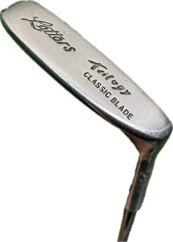 Letters Trilogy Classic Blade Putter Steel Shaft RH 35.5”L