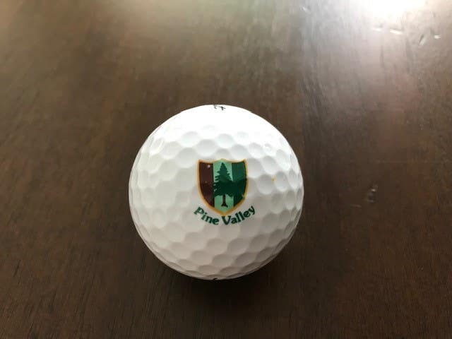 Pine Valley Logo Golf Ball