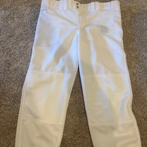 NEW Mizuno Women’s Softball Pants M White