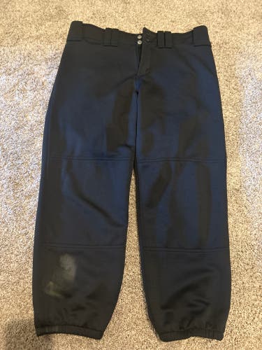 Softball Pants Mizuno Womens M Black