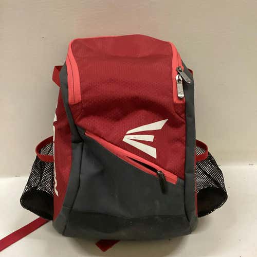 Used Easton Back Pack Red Baseball And Softball Equipment Bags