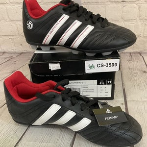 Adidas G08857 Goletto Fit TRX HG Unisex Soccer Cleats Black White Red US Size 6