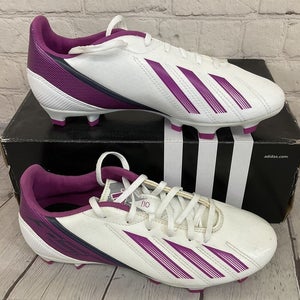 Adidas G65358 F10 TRX FG Women's Soccer Cleats White Vivid Pink US Size 5