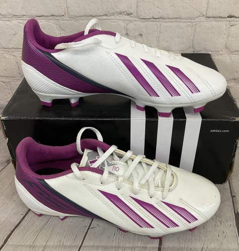 Adidas G65358 F10 TRX FG Women's Soccer Cleats White Vivid Pink US Size 5