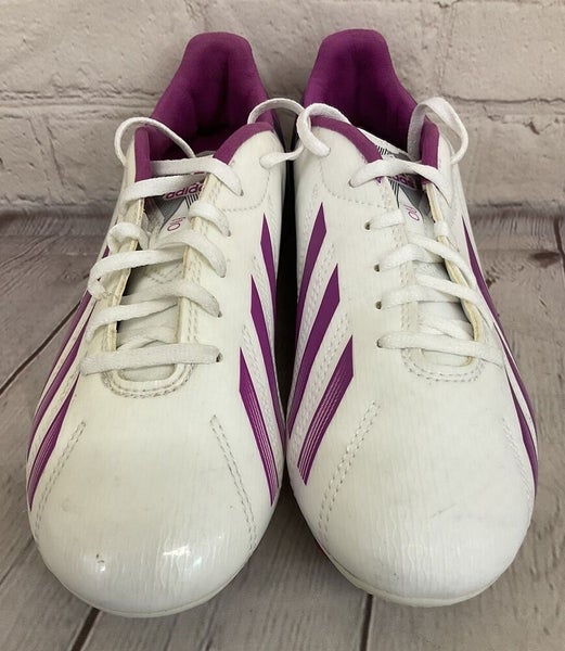 Adidas G65358 F10 TRX FG Women's Soccer Cleats White Vivid Pink US Size 5