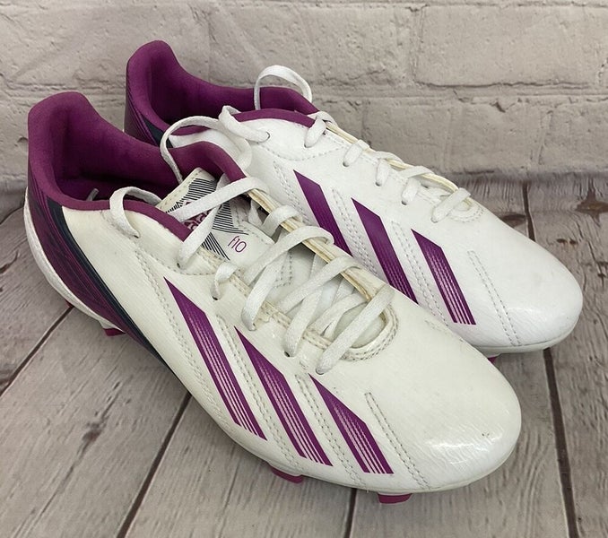 Adidas G65358 F10 TRX FG Women's Soccer Cleats White Vivid Pink US Size 5