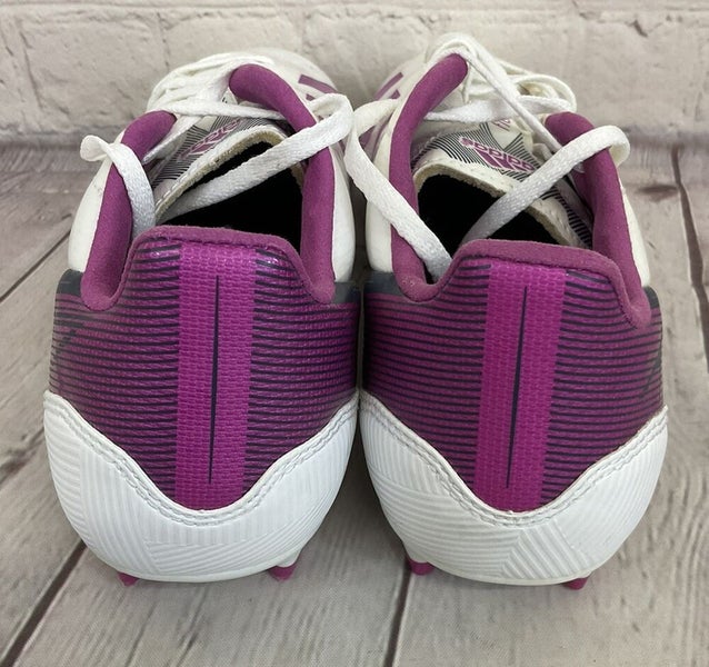 Adidas G65358 F10 TRX FG Women's Soccer Cleats White Vivid Pink US Size 5