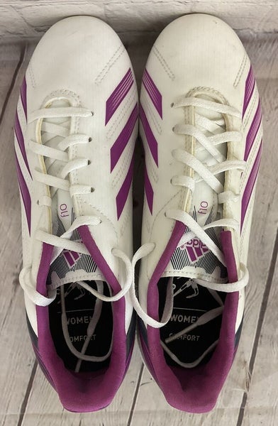 Adidas G65358 F10 TRX FG Women's Soccer Cleats White Vivid Pink US Size 5