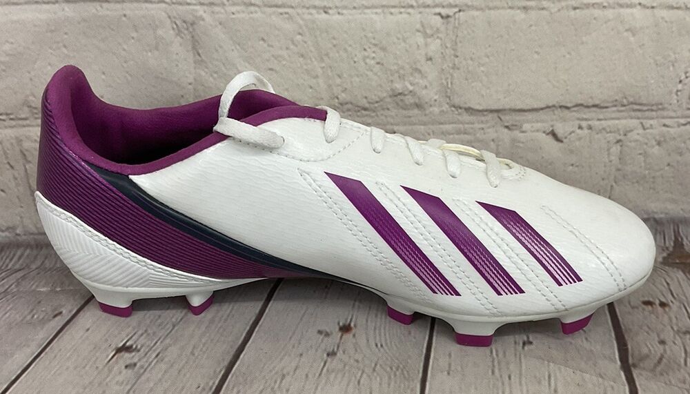 Adidas G65358 F10 TRX FG Women's Soccer Cleats White Vivid Pink US Size 5