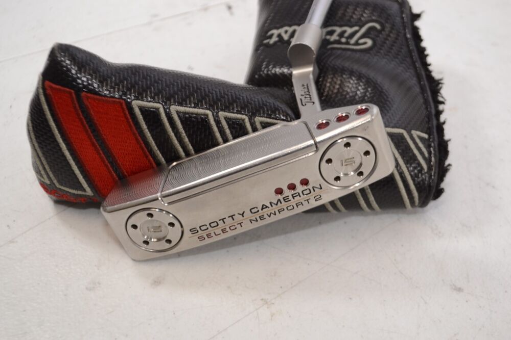 Scotty Cameron - TRIPLE BLACK LTD - NEWPORT 2 Long Neck - Golf Plus