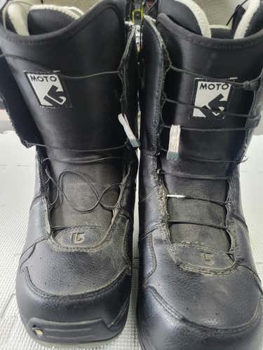 Used Burton Moto Senior 14 Men's Snowboard Boots