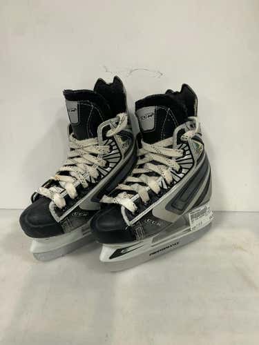 Used Ccm Custom 01 Youth 11.0 Ice Hockey Skates
