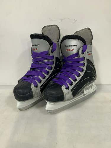 Used Canadien C45 Youth 10.0 Ice Hockey Skates