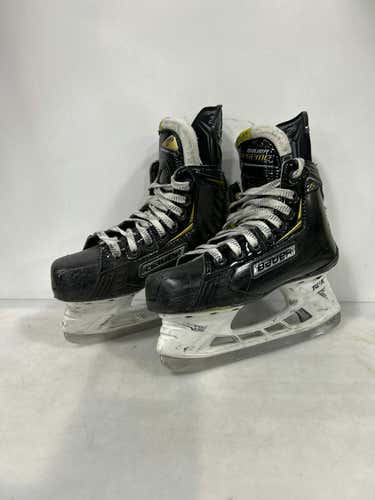 Used Bauer Sup 2s Junior 01.5 Ice Hockey Skates