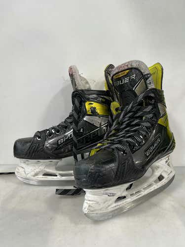 Used Bauer Sup 3s Junior 04.5 Ice Hockey Skates