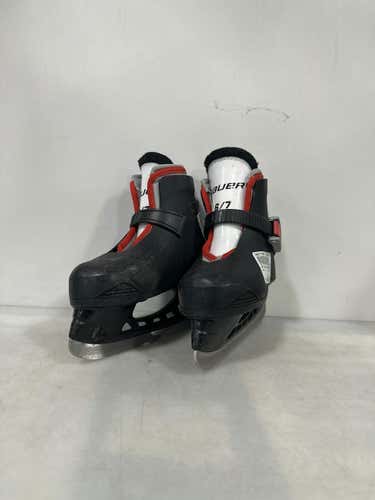 Used Bauer Lil Champ Youth 06.0 Ice Hockey Skates