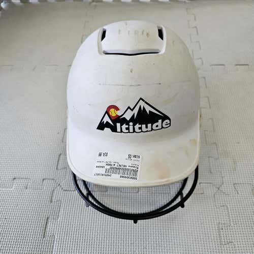 Used Mizuno Helmet W Mask One Size Baseball And Softball Helmets