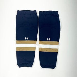 Notre Dame Under Armour Game Socks - Navy