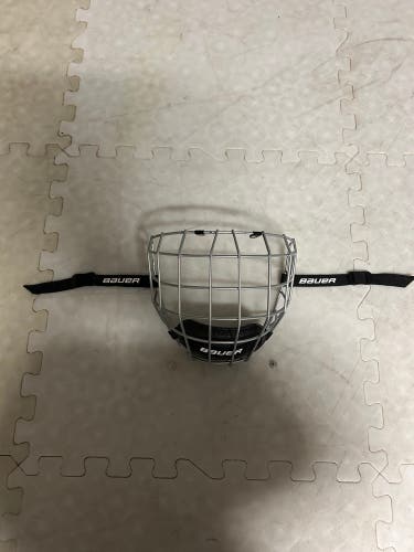 NEW Silver Small Bauer Profile II cage (With screws)