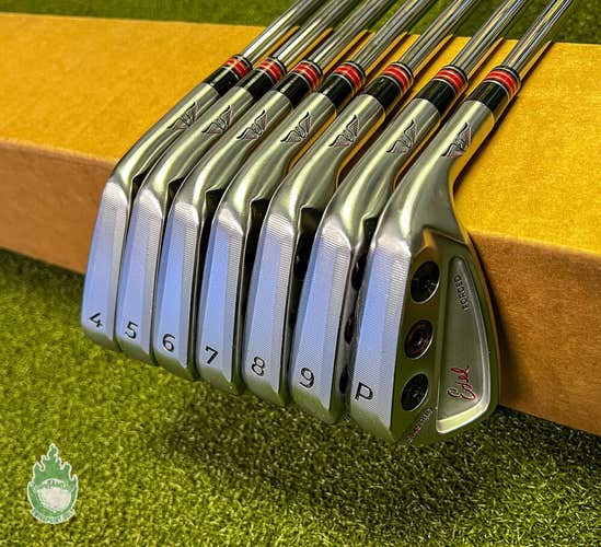 Used Edel RH SMS Pro Forged Irons 4-PW DG TI 120g X100 X-Stiff Steel Golf Set