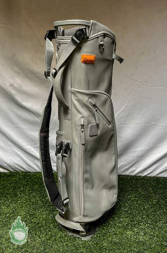 Very Nice Used Stitch Golf Gray 4-way Stand Bag