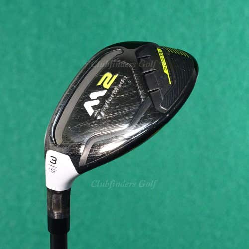 LH TaylorMade M2 Rescue 2017 19° 3 Hybrid REAX 75 Graphite Stiff