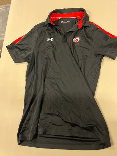 University of Utah Lacrosse Team Issued Polo (medium)