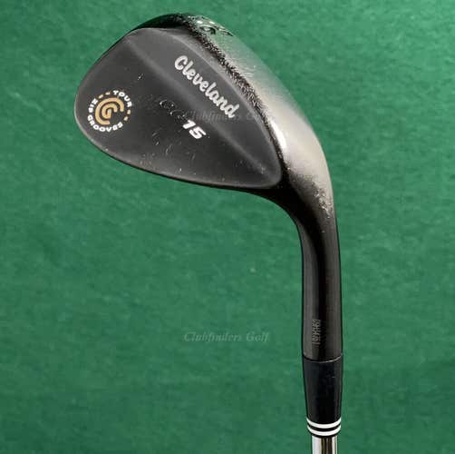 Cleveland CG15 Tour Zip Grooves Black 56-14 56° Sand Wedge Flex Traction Steel