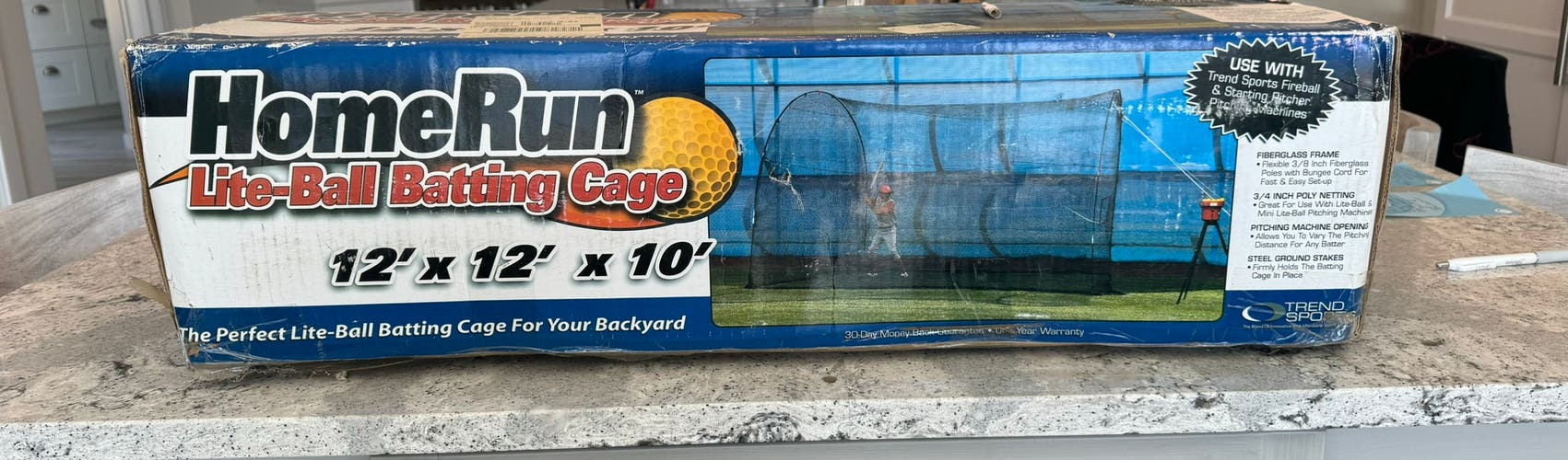Home Run Lite Ball Batting Cage