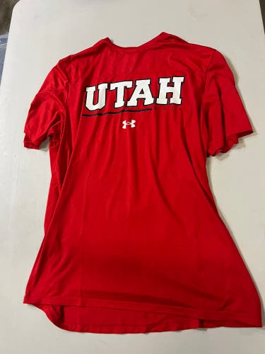 University of Utah Lacrosse Team Issued Practice Shirt (medium)