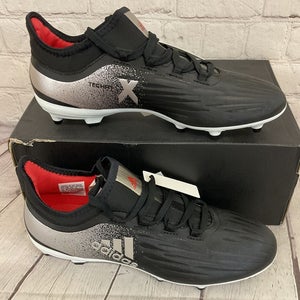 Adidas BA8563 X 17.2 FG Women's Soccer Cleats Black Platinum Coral Red US Size 6