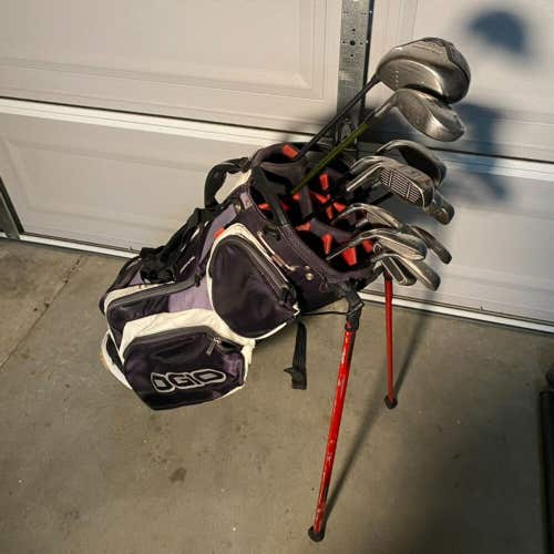 Callaway Big Bertha Golf Club Complete Set W/ Ogio 14 Way Stand Bag
