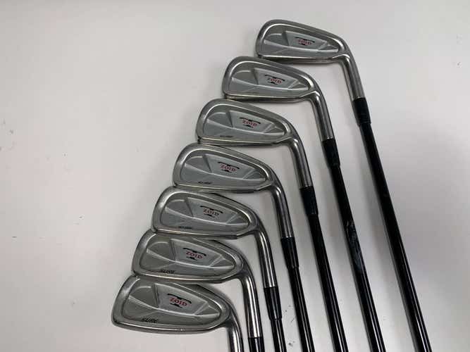 Mizuno T-Zoid Sure Iron Set 3-PW (No 7) Accel Arc Stiff-Regular Graphite Mens RH