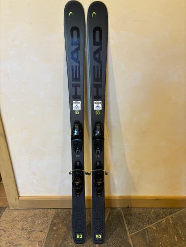 2024 Head Kore 93 Skis With Tyrolia Prd 12 Bindings 170cm