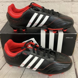 Adidas Q23907 11Nova TRX FG J Youth Soccer Cleats Black White Red US Size 5