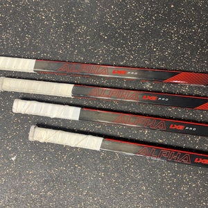 Used Senior Warrior Left Hand W28 Pro Stock Alpha LX2 PRO Hockey Stick