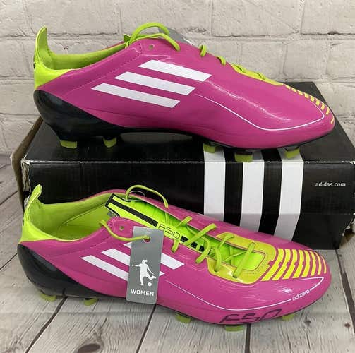 Adidas U42461 F50 adizero TRX Women's Soccer Cleats Intense Pink White US Size 5