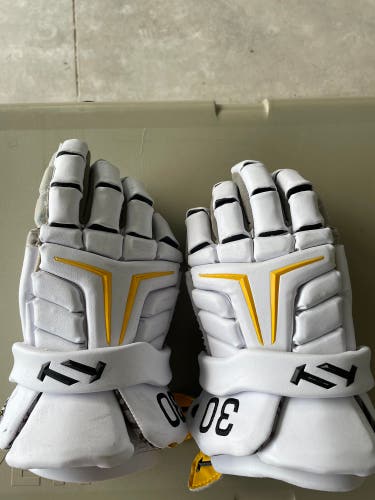True Towson lacrosse gloves